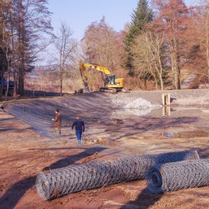 20220307 froschweiher einbringen biberschutzdraht 15 6fbcd11b