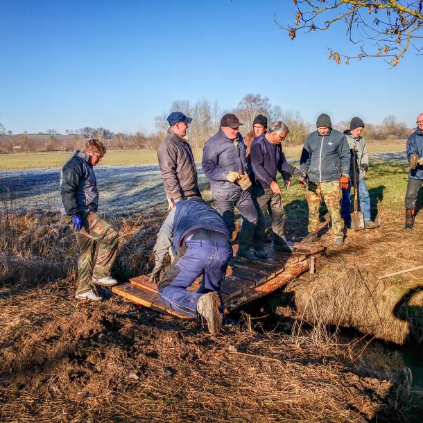 20190216 arbeitseinsatz mit stegbau jagst 33 40f29690